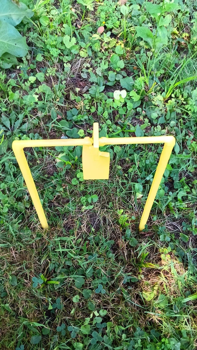 Metal Spinning Target For .30 Airgun &, 22LR (New Yellow!) - AirgunTargetStore&More