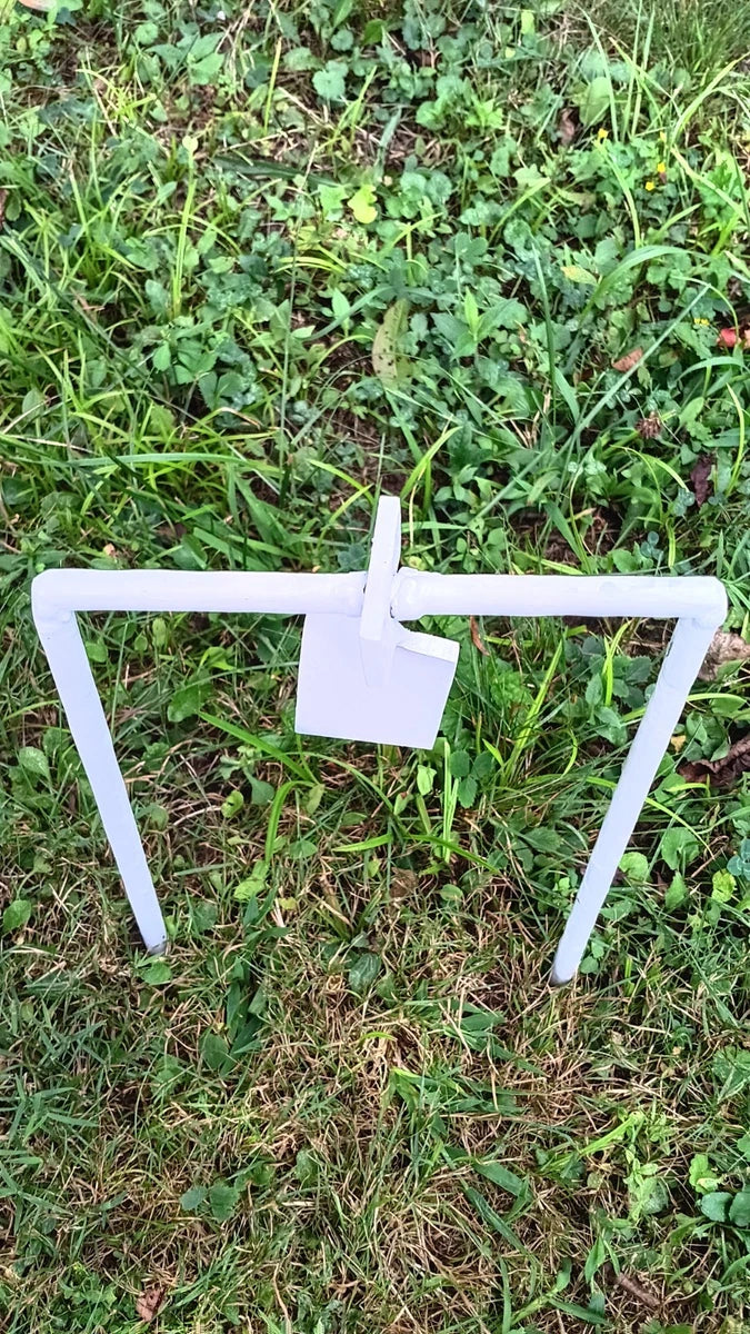 9MM Metal Spinning Target (White!) - AirgunTargetStore&More