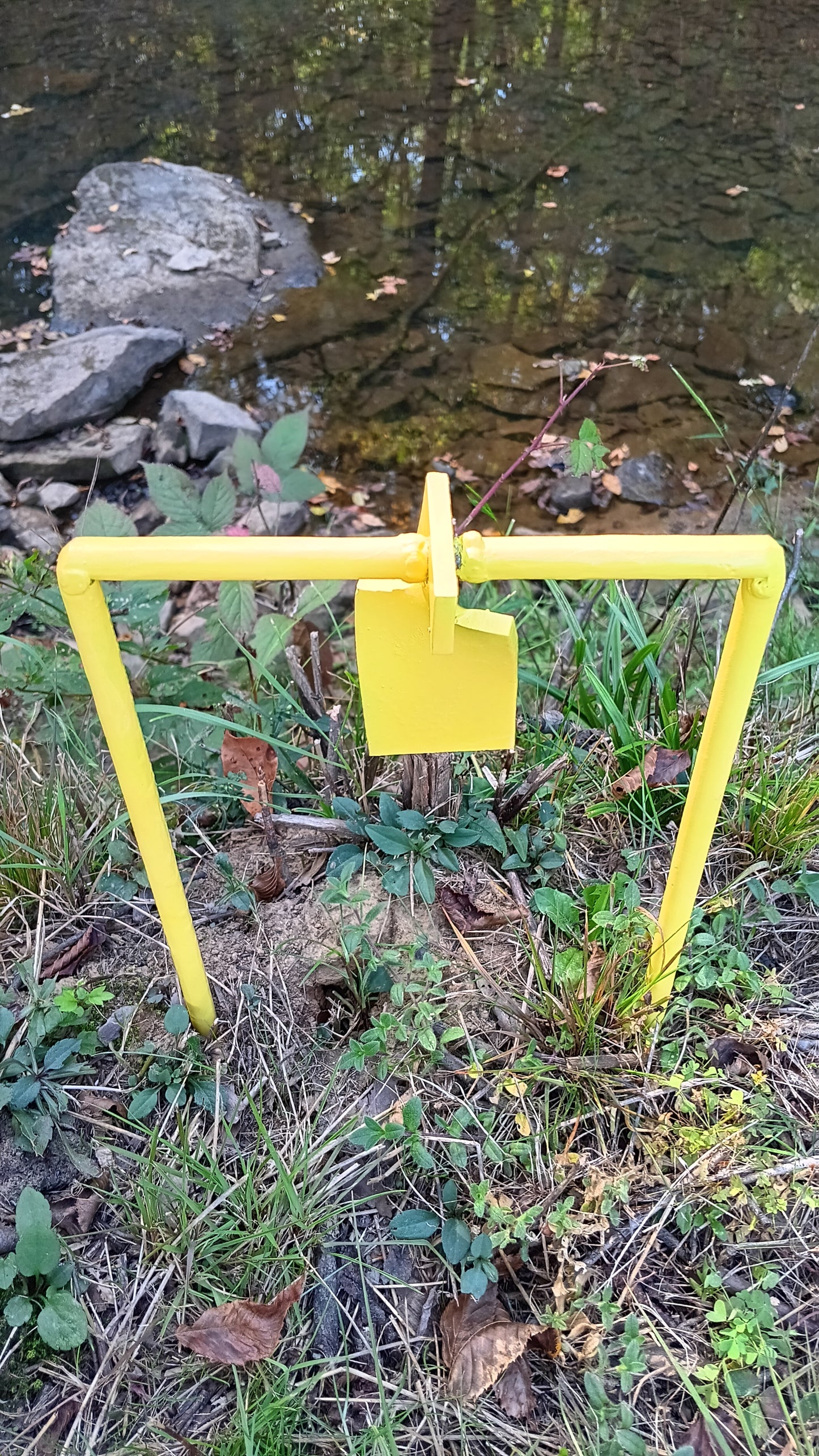 9MM Metal Spinning Target (Yellow!) - AirgunTargetStore&More