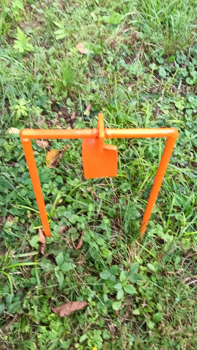 9MM Metal Spinning Target (Orange!) - AirgunTargetStore&More