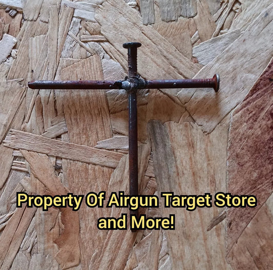 Small Metal Nail Crosses - AirgunTargetStore&More