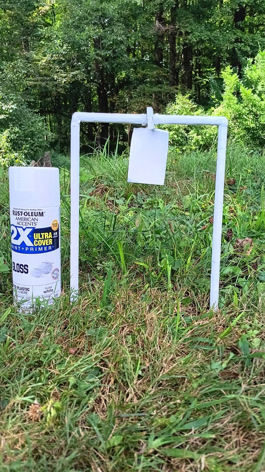 9MM Metal Spinning Target (White!) - AirgunTargetStore&More